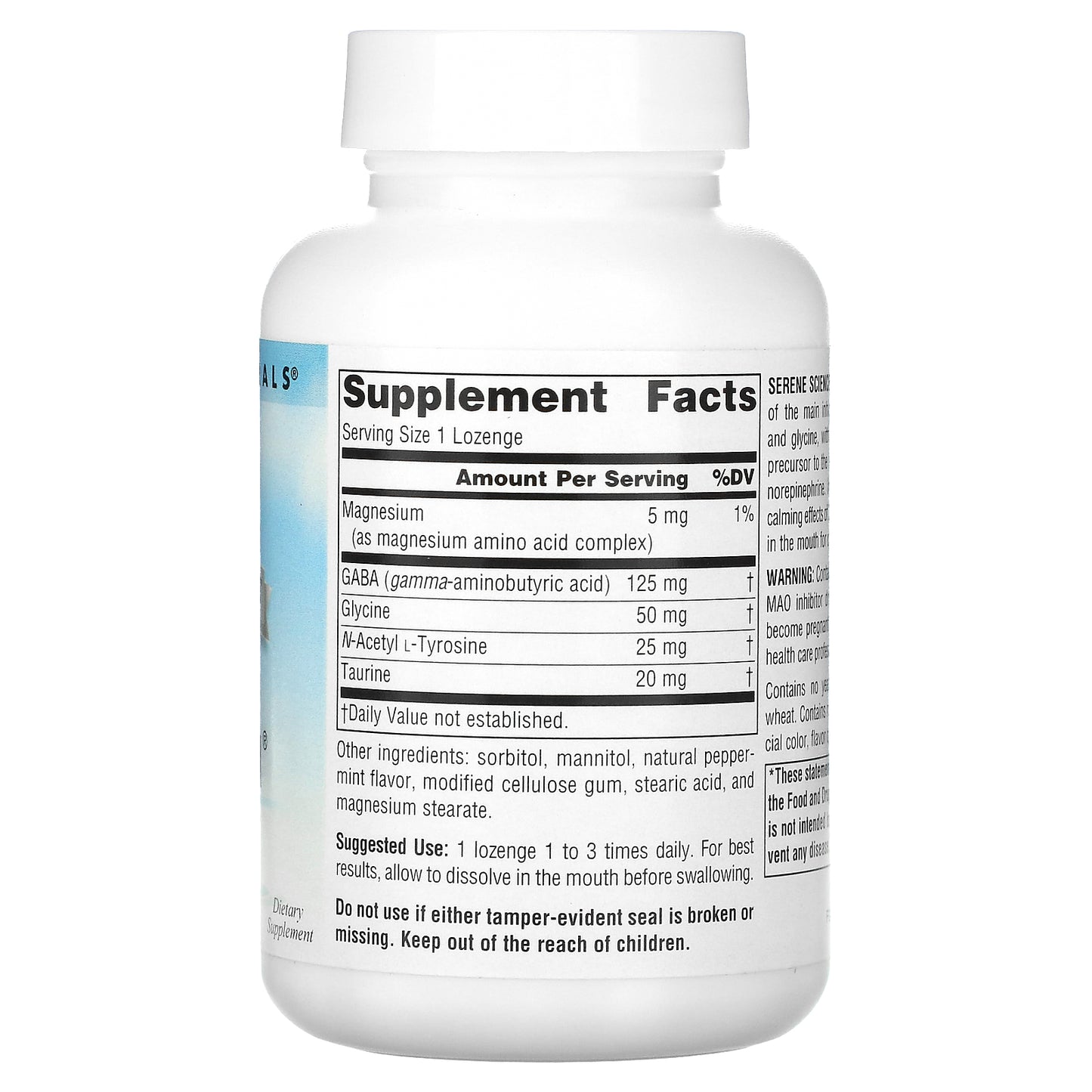 Source Naturals, Serene Science®, GABA Calm®, 120 Lozenges