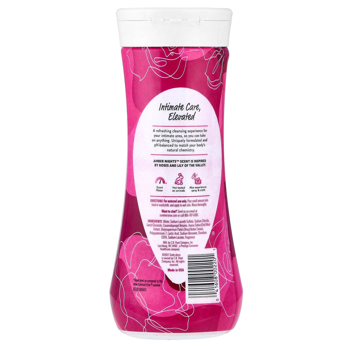 Summer's Eve, 5 in 1™ Daily Refreshing Wash, Amber Nights™, 15 fl oz (444 ml)