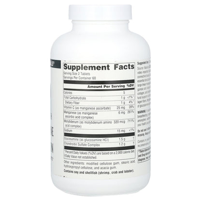 Source Naturals, Glucosamine Chondroitin, 120 Tablets
