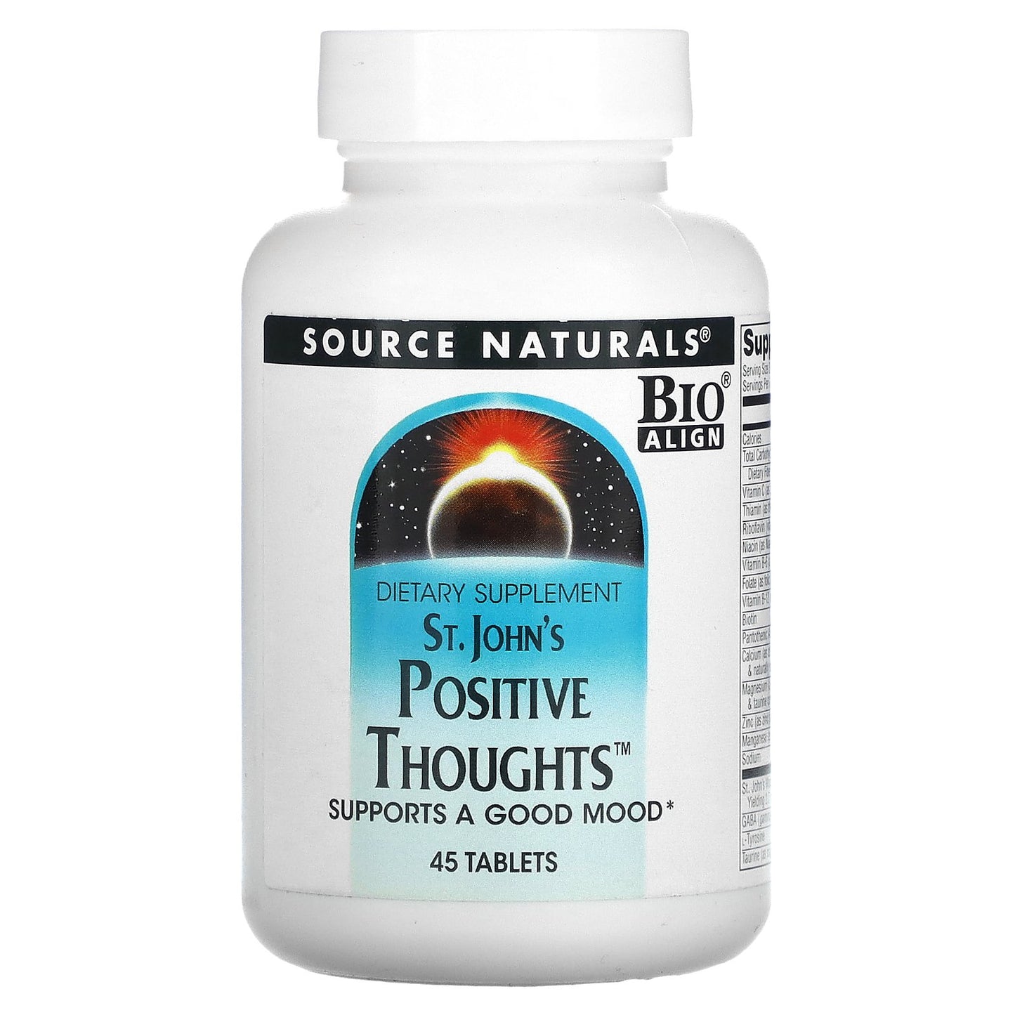 Source Naturals, St. John's Positive Thoughts™, 45 Tablets