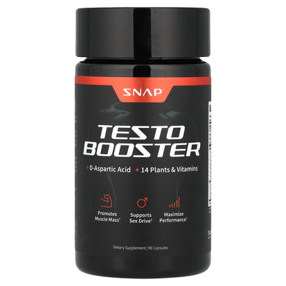 Snap Supplements, Testo Booster, 90 Capsules