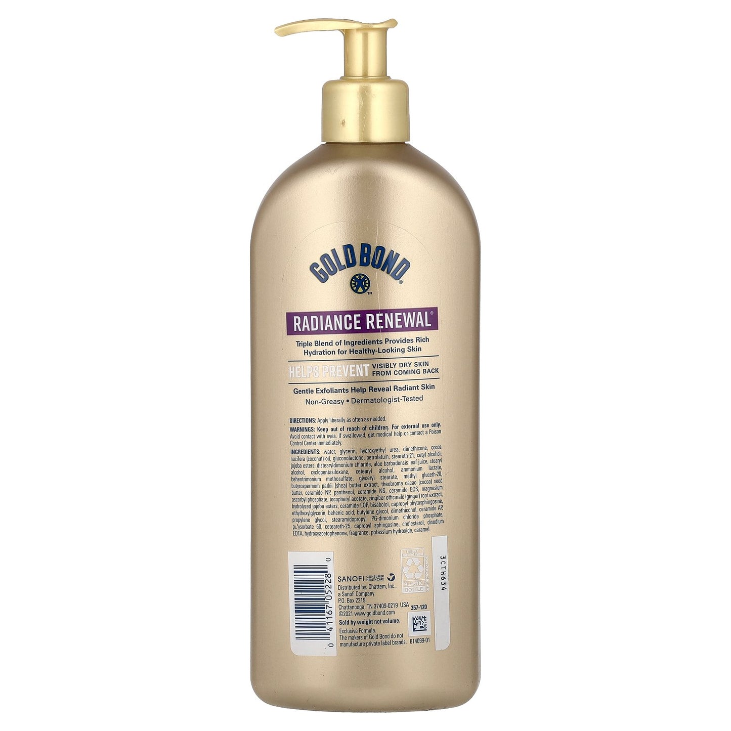 Gold Bond, Radiance Renewal®, Hydrating Lotion, 16.8 oz (476 g)