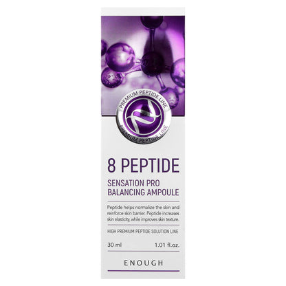 Enough, 8 Peptide, Sensation Pro Balancing Ampoule, 1.01 fl oz (30 ml)