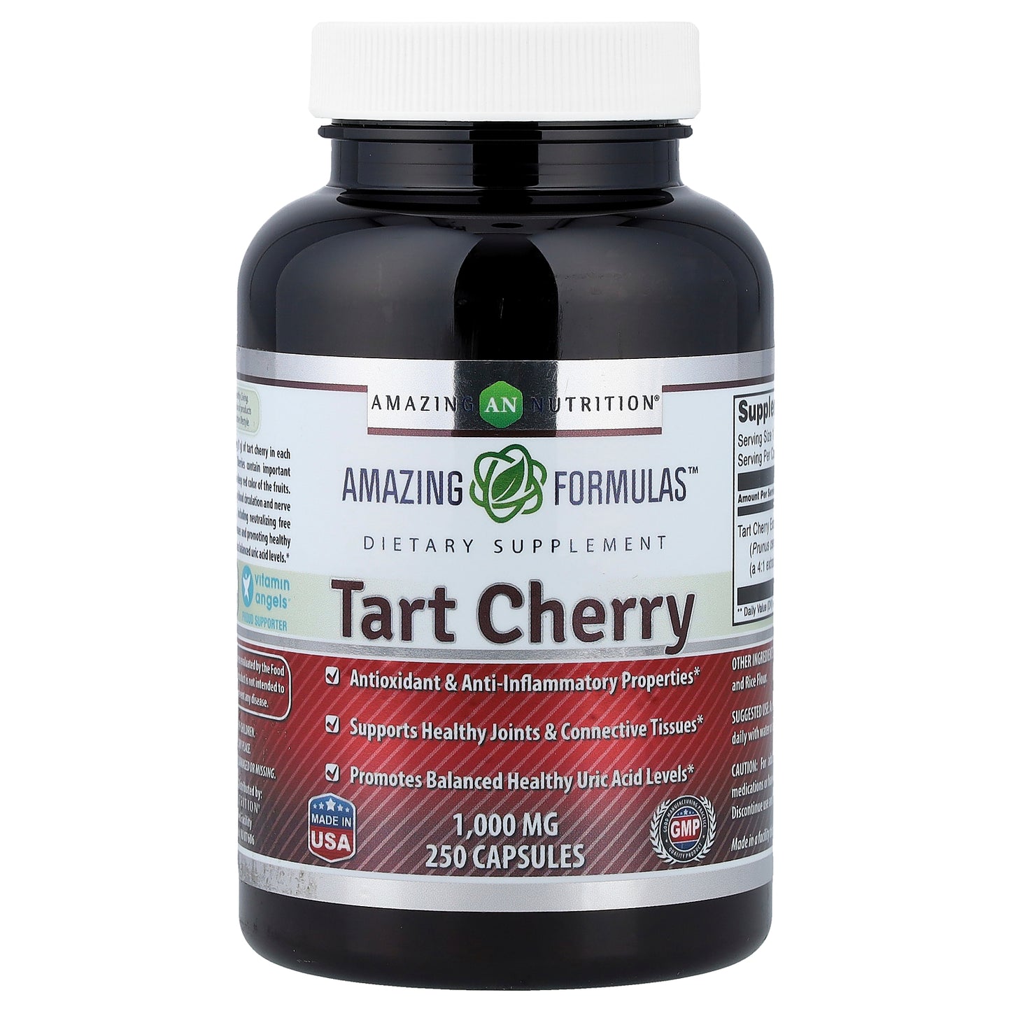 Amazing Nutrition, Tart Cherry, 250 Capsules (250 mg per Capsule)