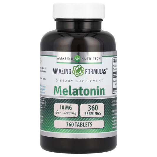 Amazing Nutrition, Melatonin, 10 mg, 360 Tablets