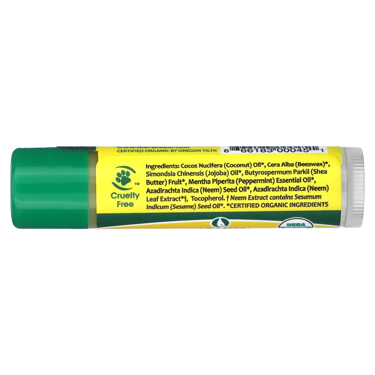 Organix South, TheraNeem Naturals, Neem Stick Lip Therapé, 0.15 oz (4.2 g)