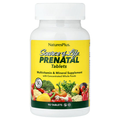 NaturesPlus, Source of Life®, Prenatal, 90 Tablets