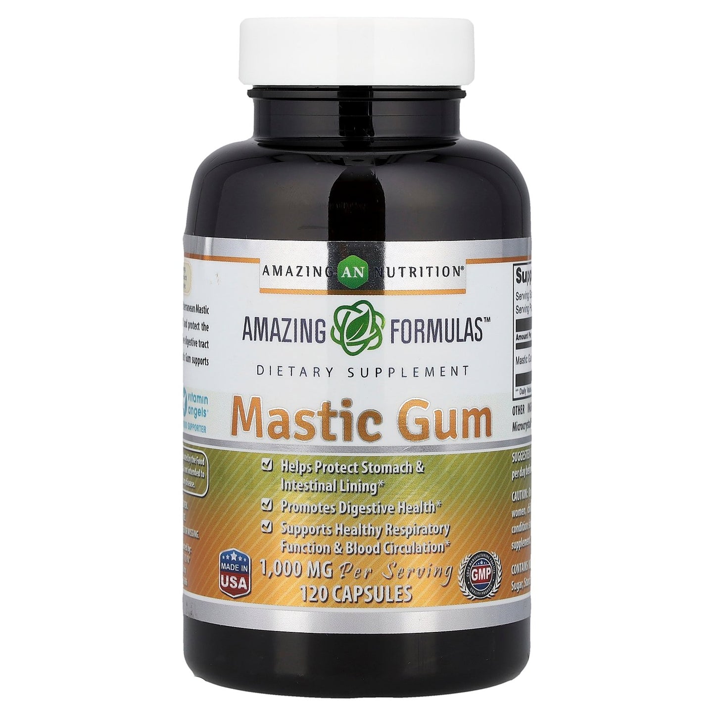Amazing Nutrition, Mastic Gum, 120 Capsules (500 mg per Capsule)