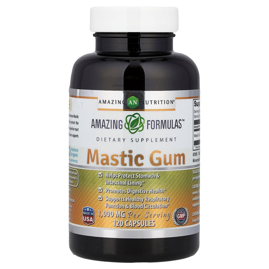 Amazing Nutrition, Mastic Gum, 120 Capsules (500 mg per Capsule)