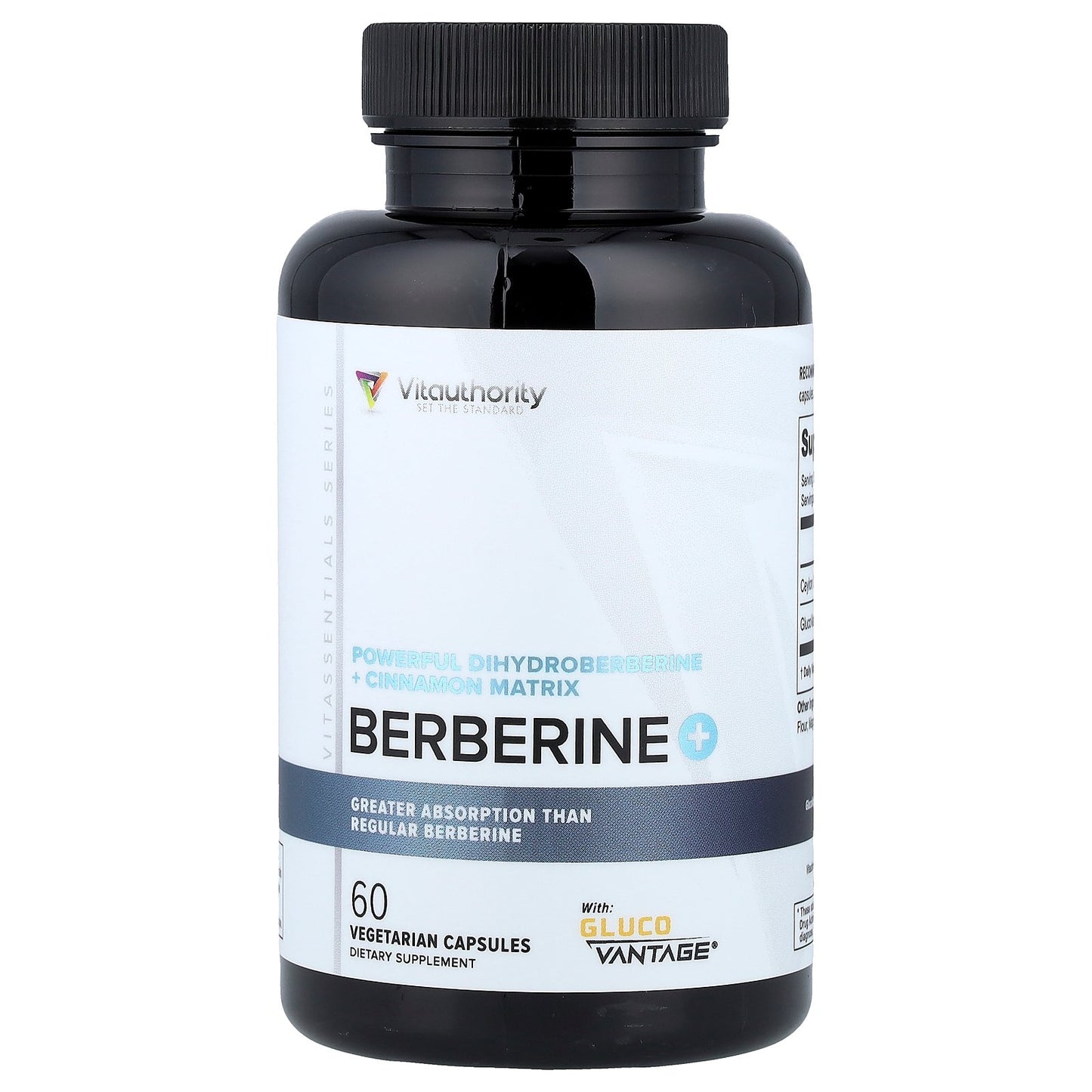 Vitauthority, Berberine +, 60 Vegetarian Capsules