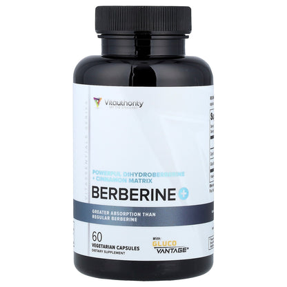 Vitauthority, Berberine +, 60 Vegetarian Capsules