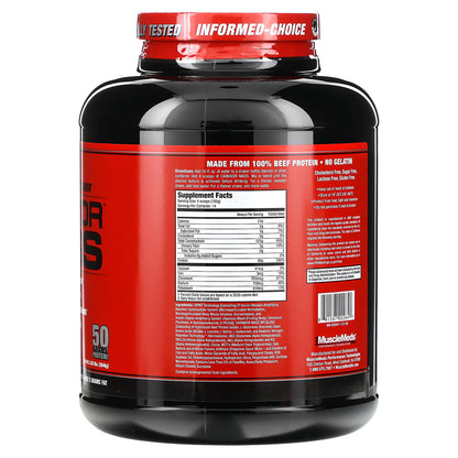 MuscleMeds, Carnivor Mass, Anabolic Beef Protein Gainer, Chocolate Fudge, 5.83 lbs (2,646 g)
