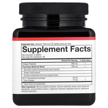 Youtheory, Joint Complex with UC-II, 60 Tablets