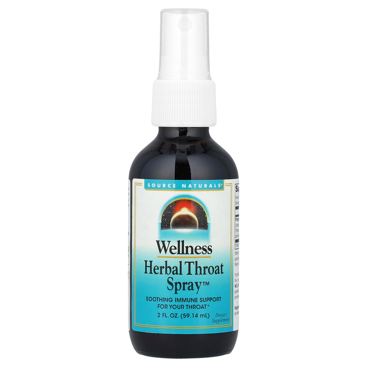 Source Naturals, Wellness, Herbal Throat Spray™, 2 fl oz (59.14 ml)