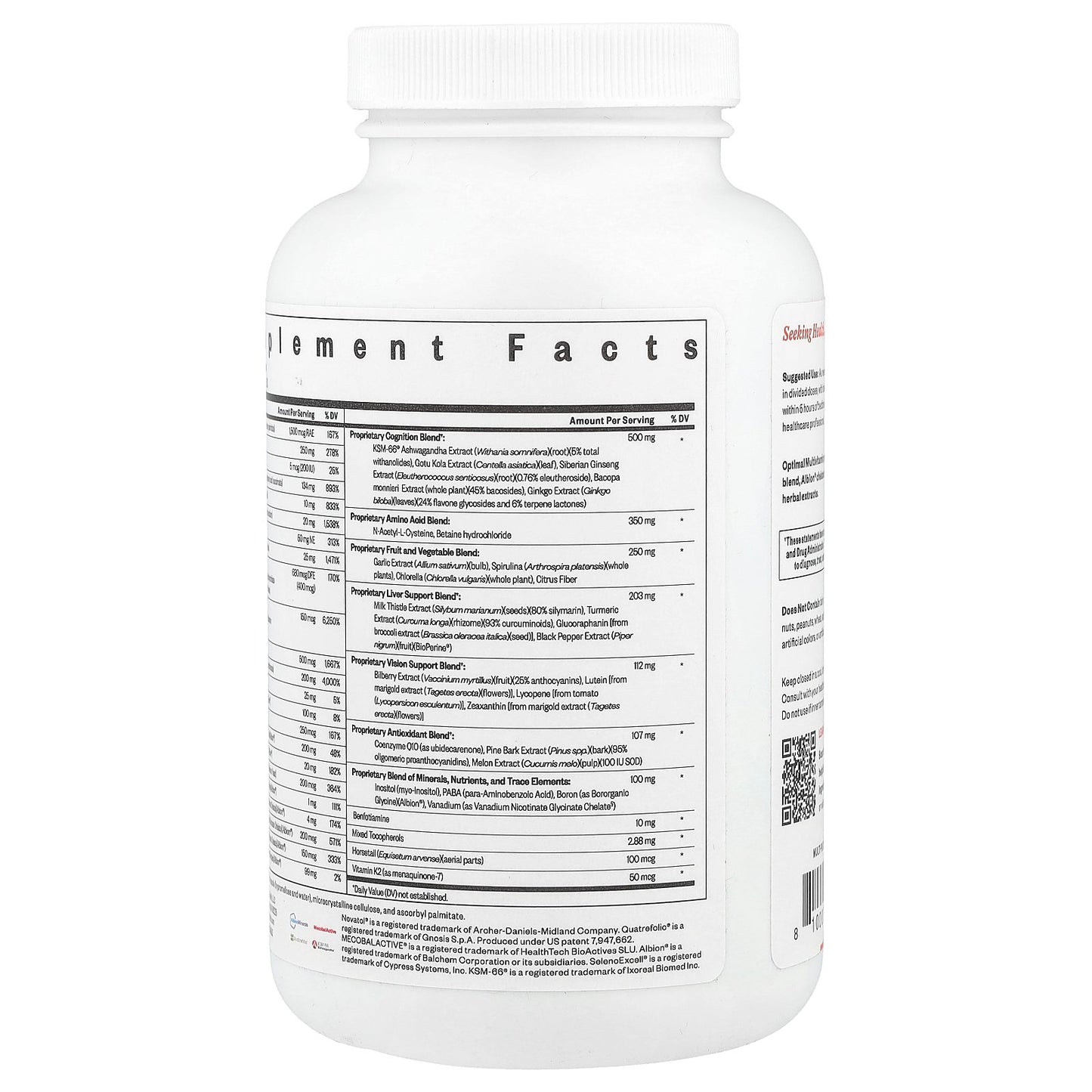 Seeking Health, Optimal Multivitamin, 240 Capsules