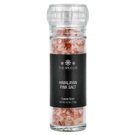 The Spice Lab, Himalayan Pink Salt, Coarse Grain, 4.2 oz (119 g)