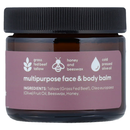 M3, Tallow Balm, Unscented, 2 oz (57 g)