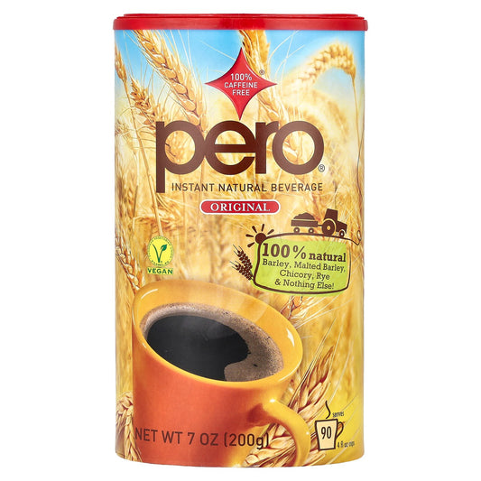 Pero, Instant Natural Beverage, Original, Caffeine Free, 7 oz (200 g)