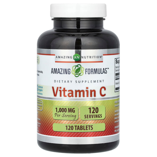 Amazing Nutrition, Vitamin C, 1,000 mg, 120 Tablets