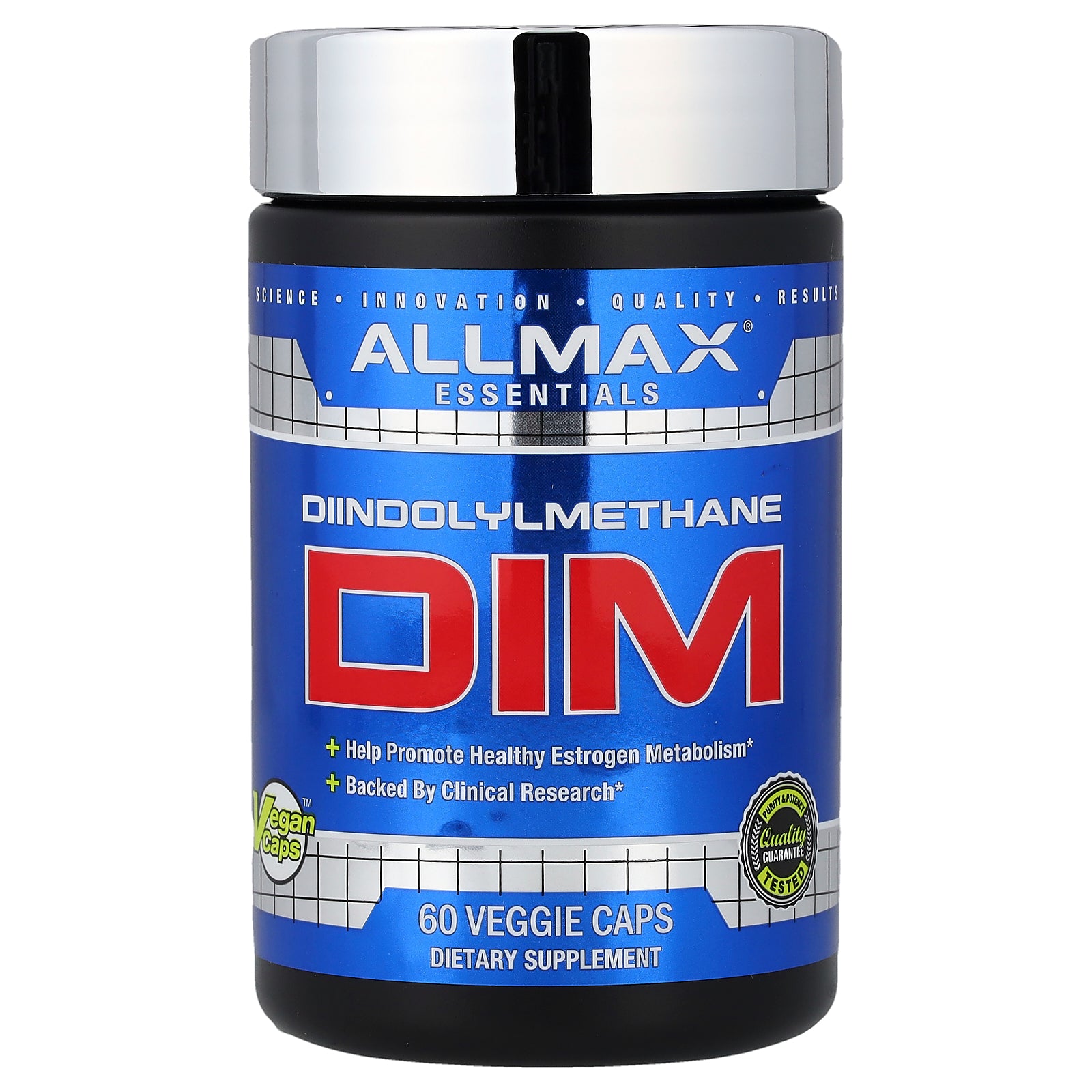 ALLMAX, Essentials, DIM, 60 Veggie Caps (100 mg per Capsule)