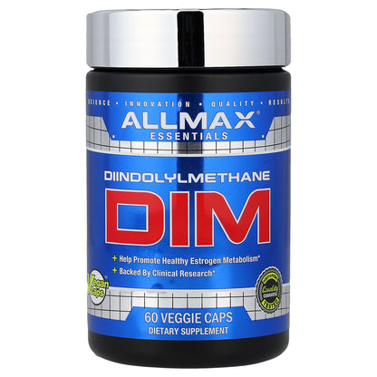 ALLMAX, Essentials, DIM, 60 Veggie Caps (100 mg per Capsule)