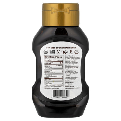 D'vash Organics, Organic Date Syrup, 16.6 oz (470 g)