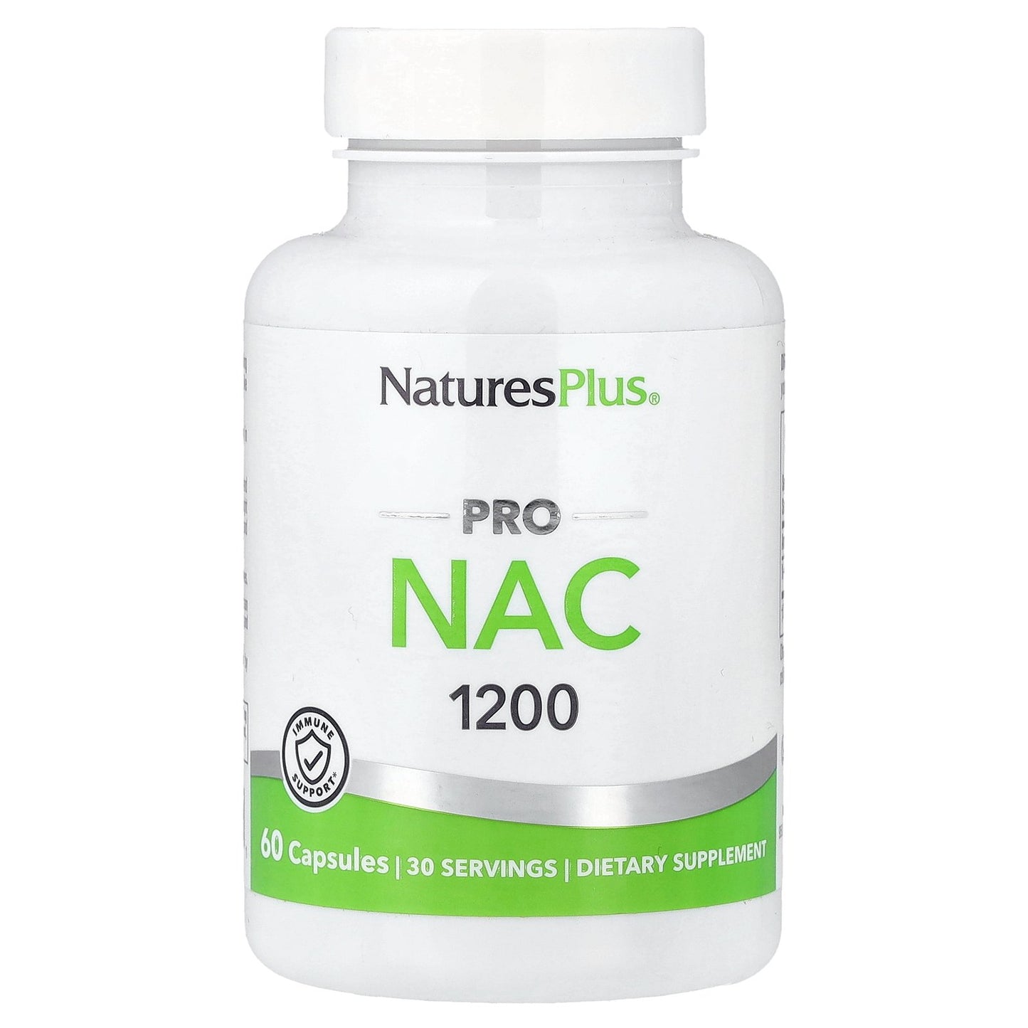 NaturesPlus, Pro, NAC 1200, 60 Capsules (600 mg per Capsule)