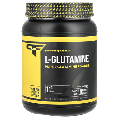 Primaforce, L-Glutamine Powder, Unflavored, 35 oz (1 kg)