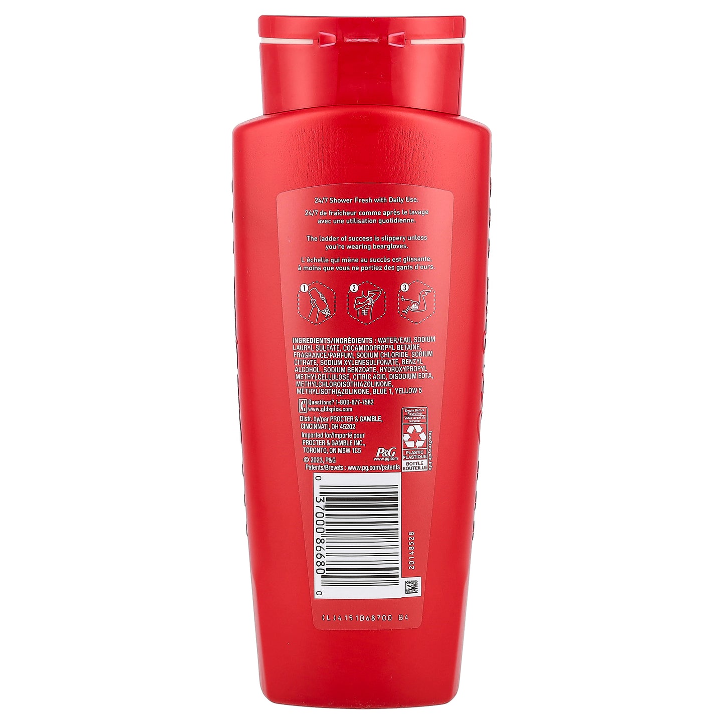 Old Spice, Bearglove, Body Wash, Shower Fresh , 16 fl oz (473 ml)