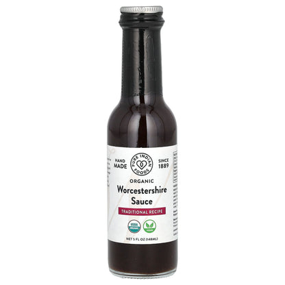 Pure Indian Foods, Organic Worcestershire Sauce, 5 fl oz (148 ml)