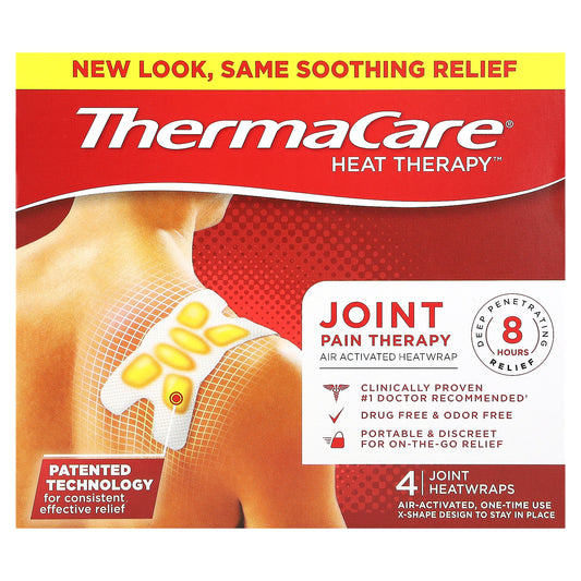 ThermaCare, Joint Pain Therapy, 4 Joint Heatwraps