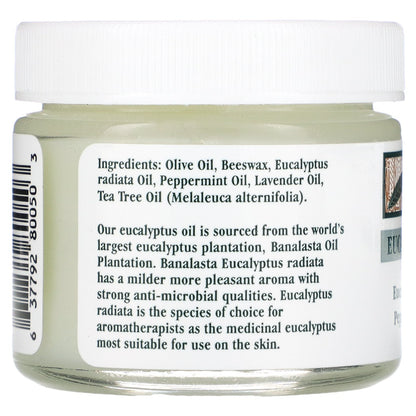 Tea Tree Therapy, Eucalyptus Chest Rub, 2 oz (57 g)