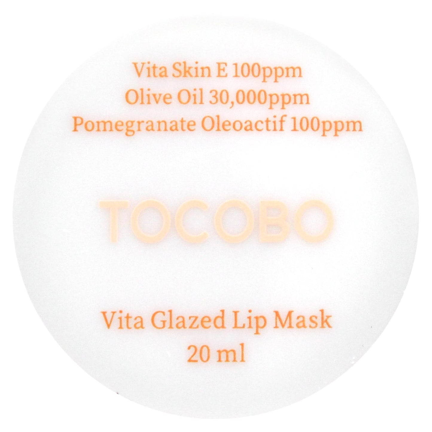 Tocobo, Vita Glazed Lip Mask, 20 ml