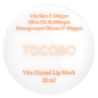 Tocobo, Vita Glazed Lip Mask, 20 ml