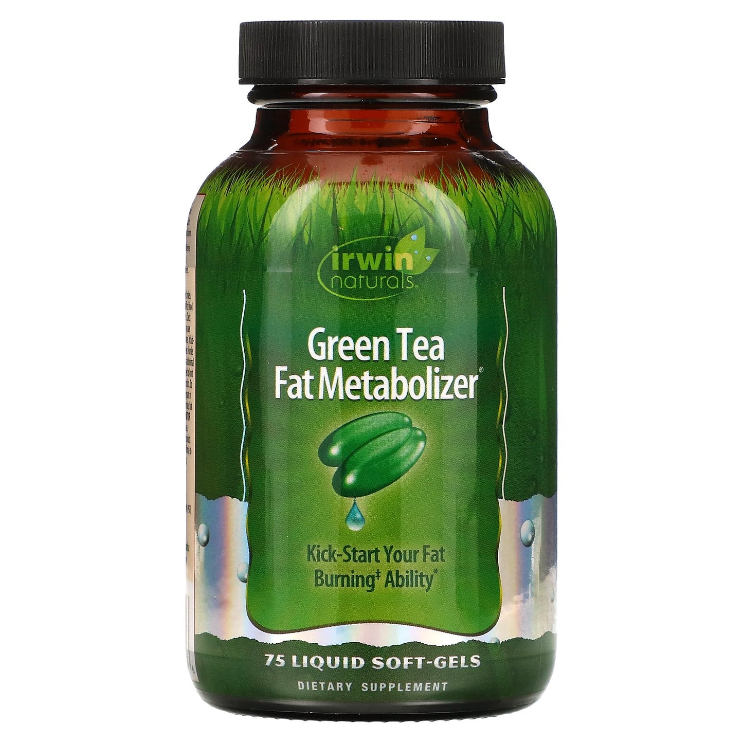 Irwin Naturals, Green Tea Fat Metabolizer, 75 Liquid Soft-Gels