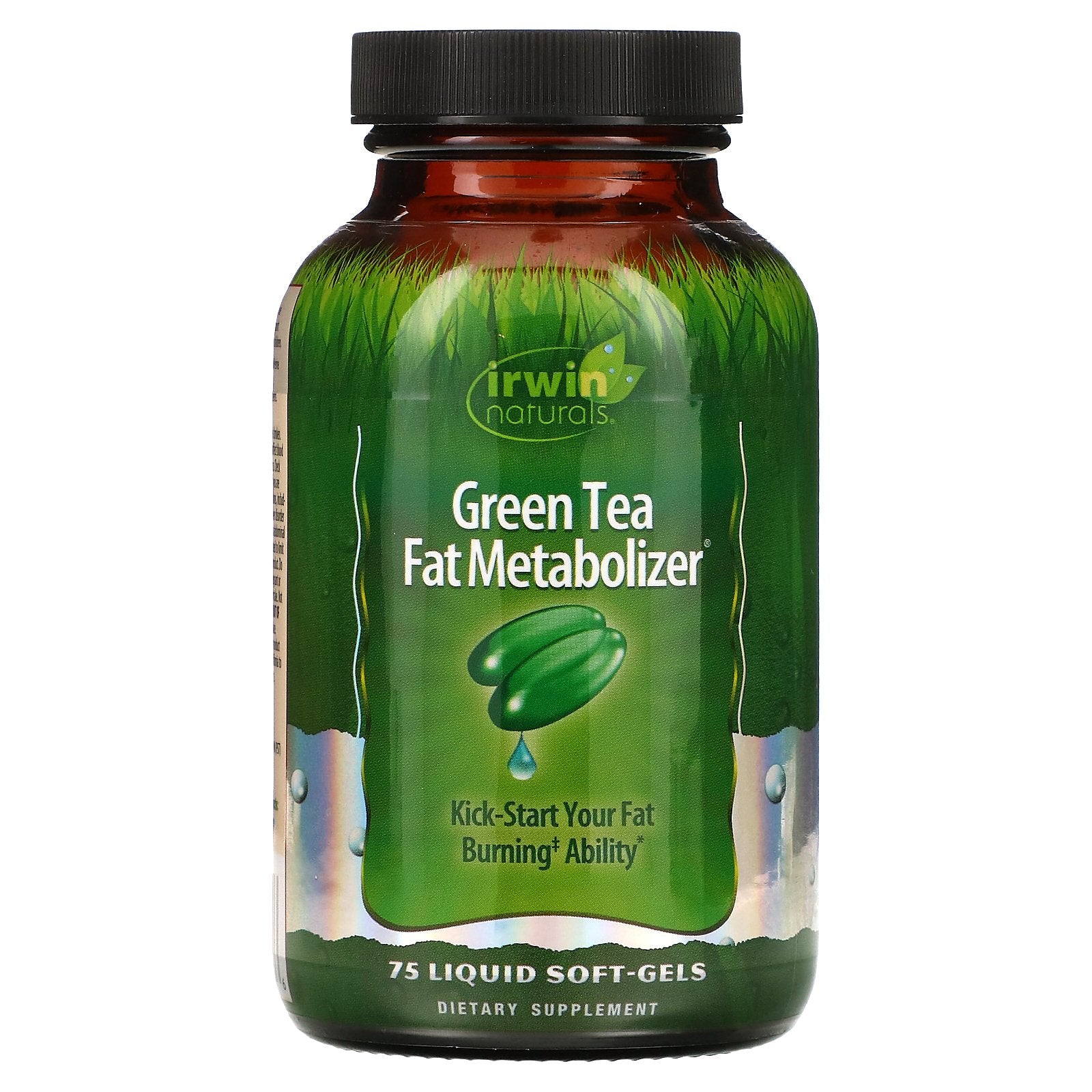 Irwin Naturals, Green Tea Fat Metabolizer, 75 Liquid Soft-Gels