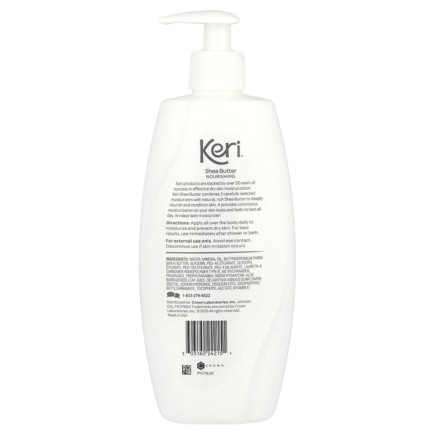 Keri, Shea Butter, Nourishing, 15 oz (425 g)