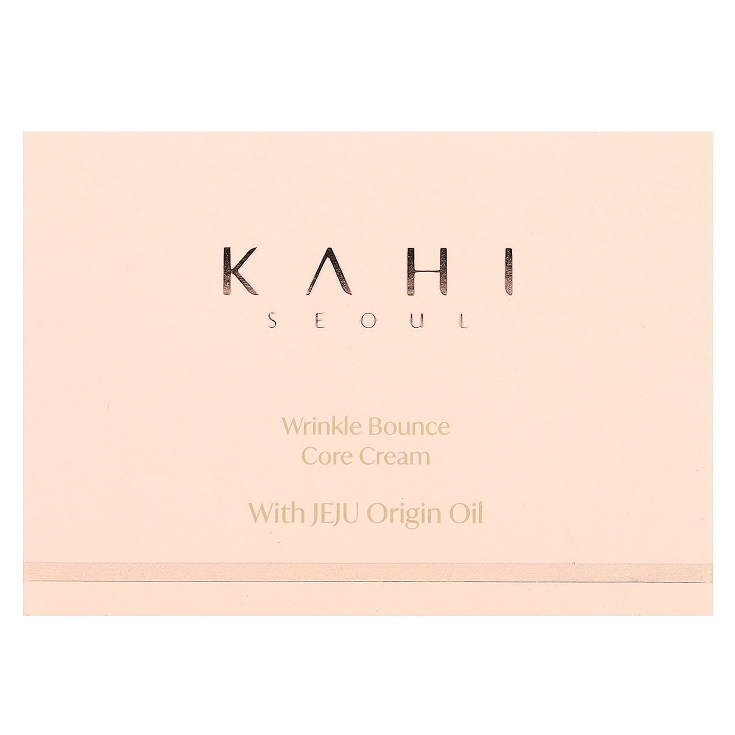 Kahi, Wrinkle Bounce Core Cream, 50 ml