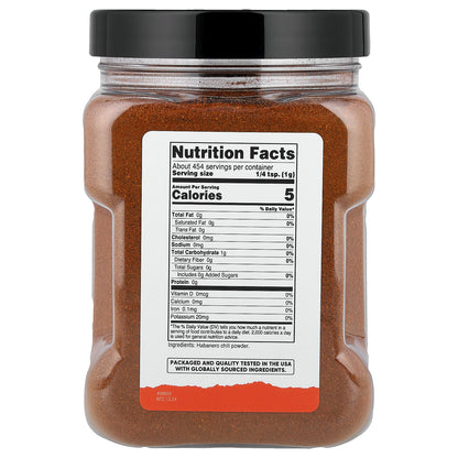 Nutricost, Pantry, Habanero Powder, 16.2 oz (454 g)