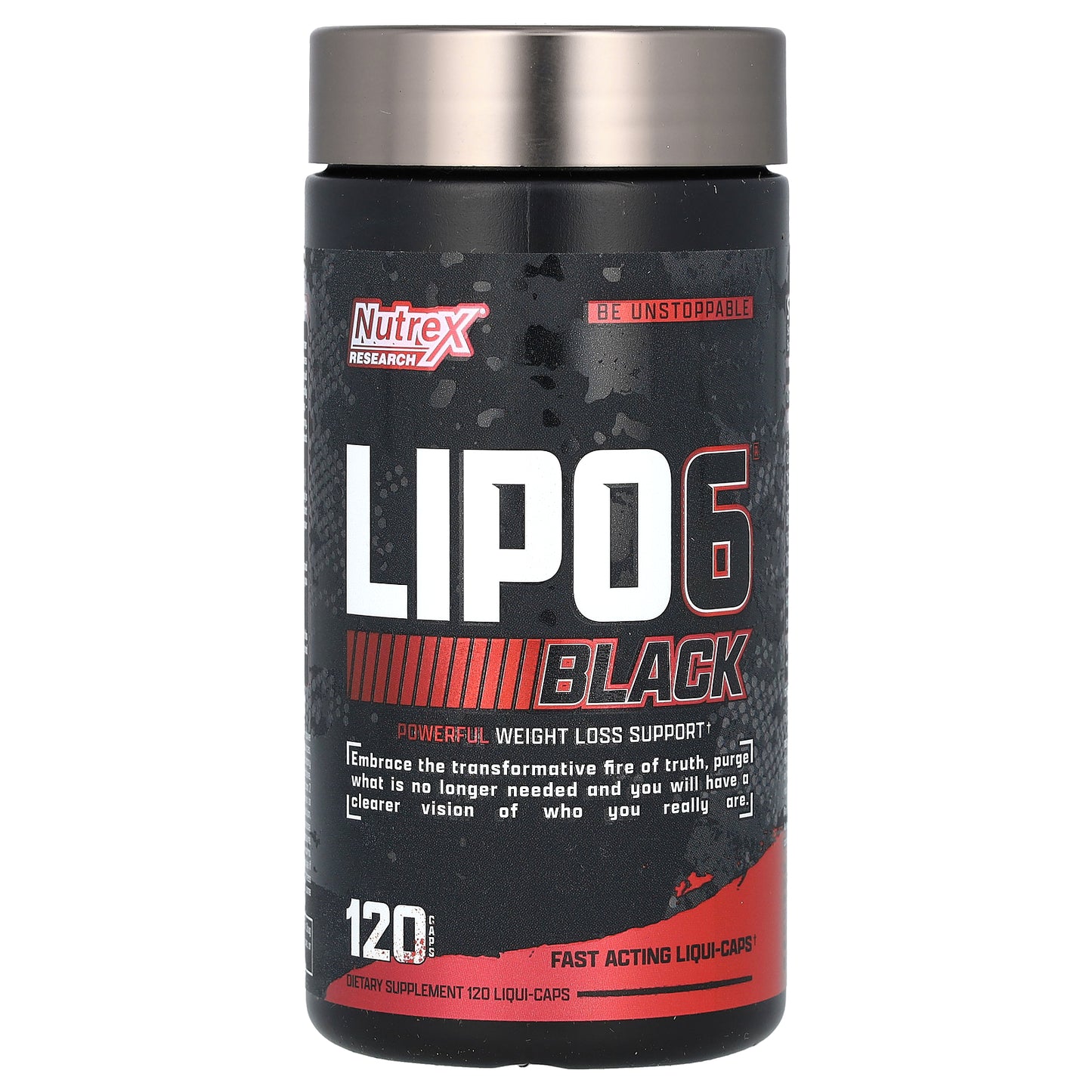 Nutrex Research, LIPO 6, Black, 120 Liqui-Caps