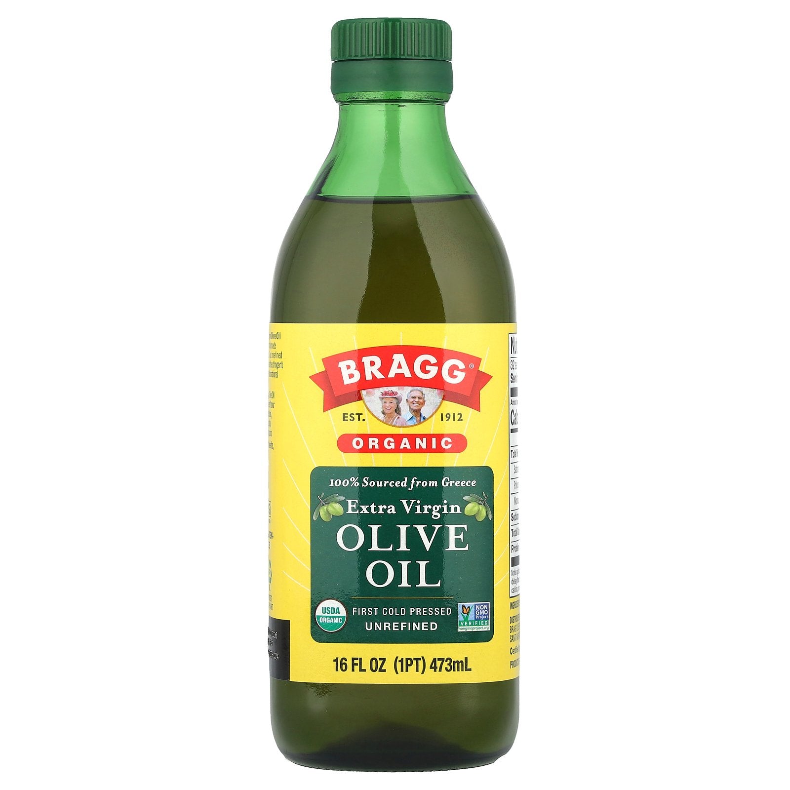 Bragg, Organic Extra Virgin Olive Oil, 16 fl oz (473 ml)