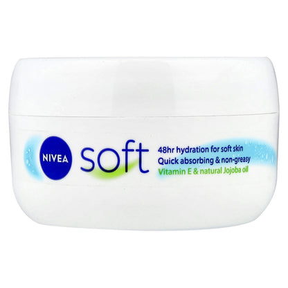 Nivea, Soft, Refreshing Soft Moisturizing Cream, 6.8 oz (192 g)