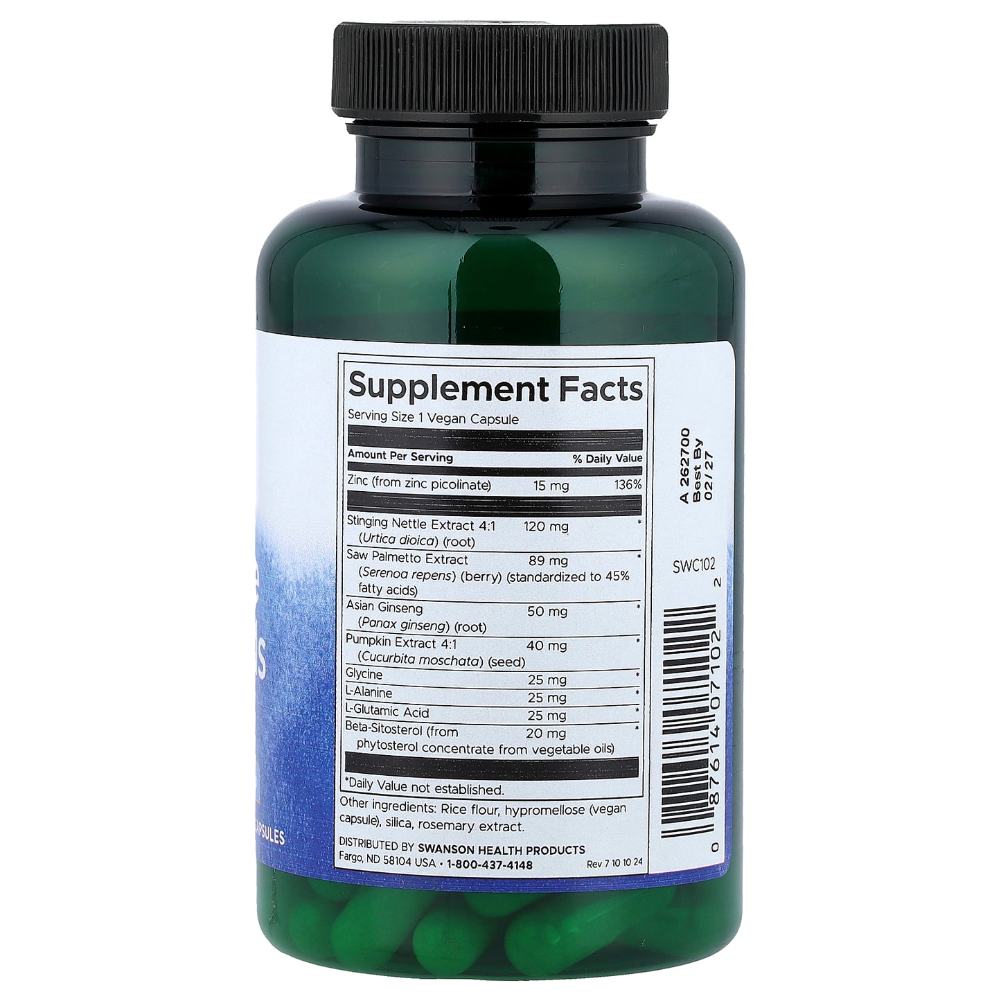 Swanson, Prostate Essentials, 90 Vegan Capsules