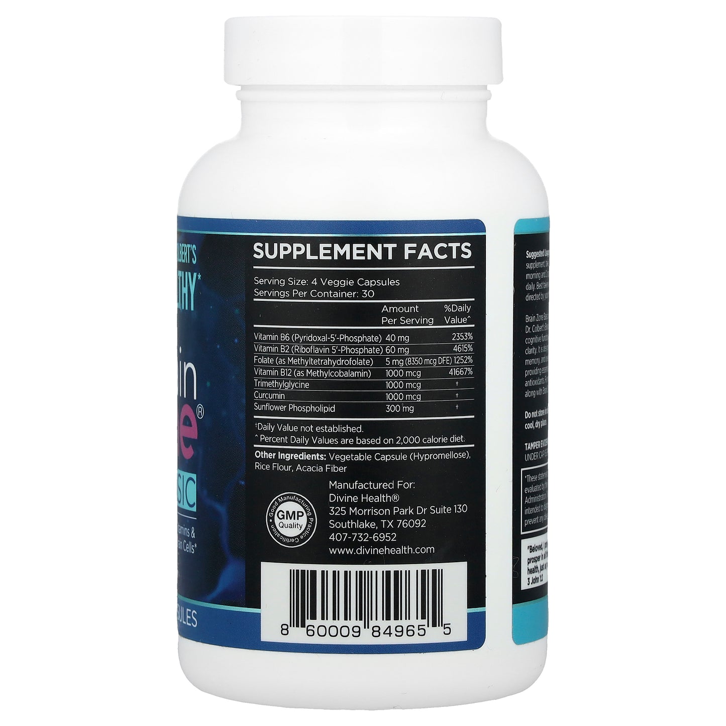 Divine Health, Brain Zone® Basic, 120 Capsules