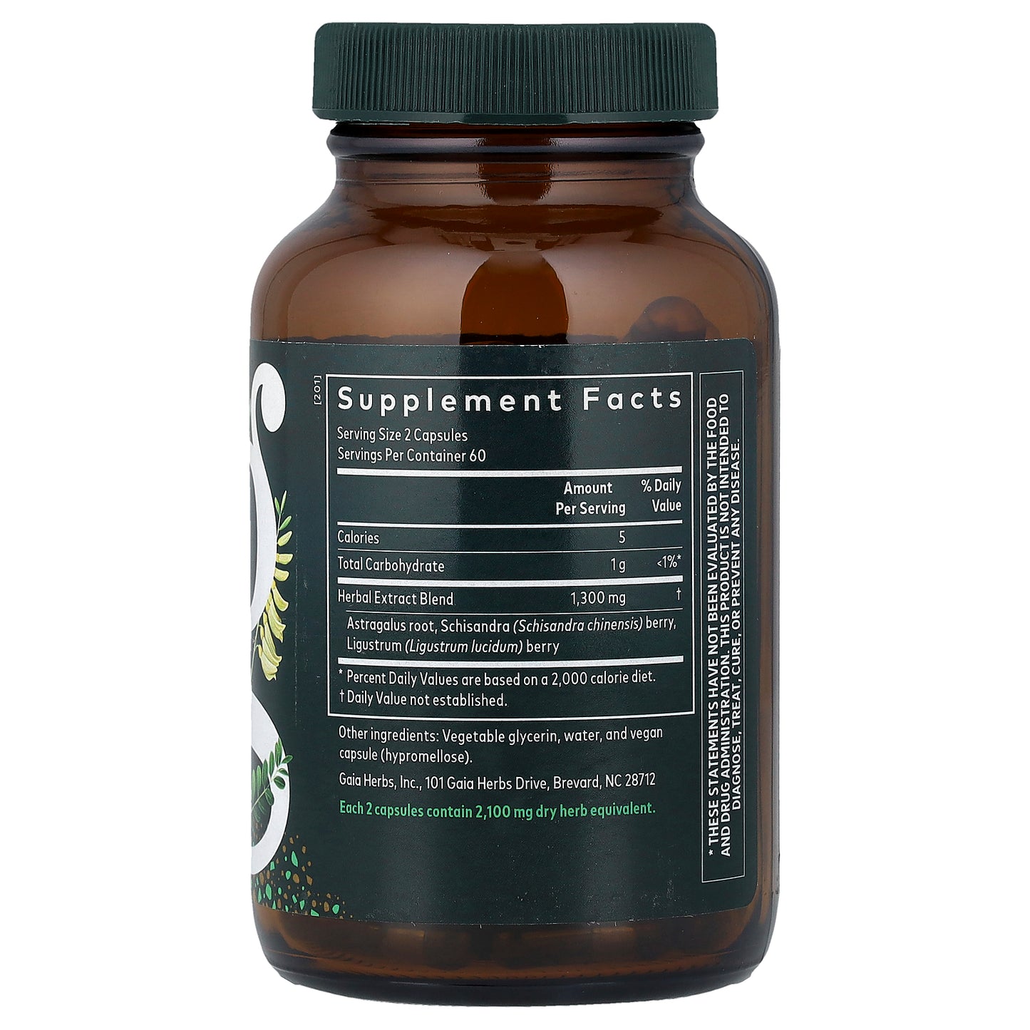Gaia Herbs, Astragalus Supreme, 120 Liquid Phyto-Caps® (650 mg Per cap)