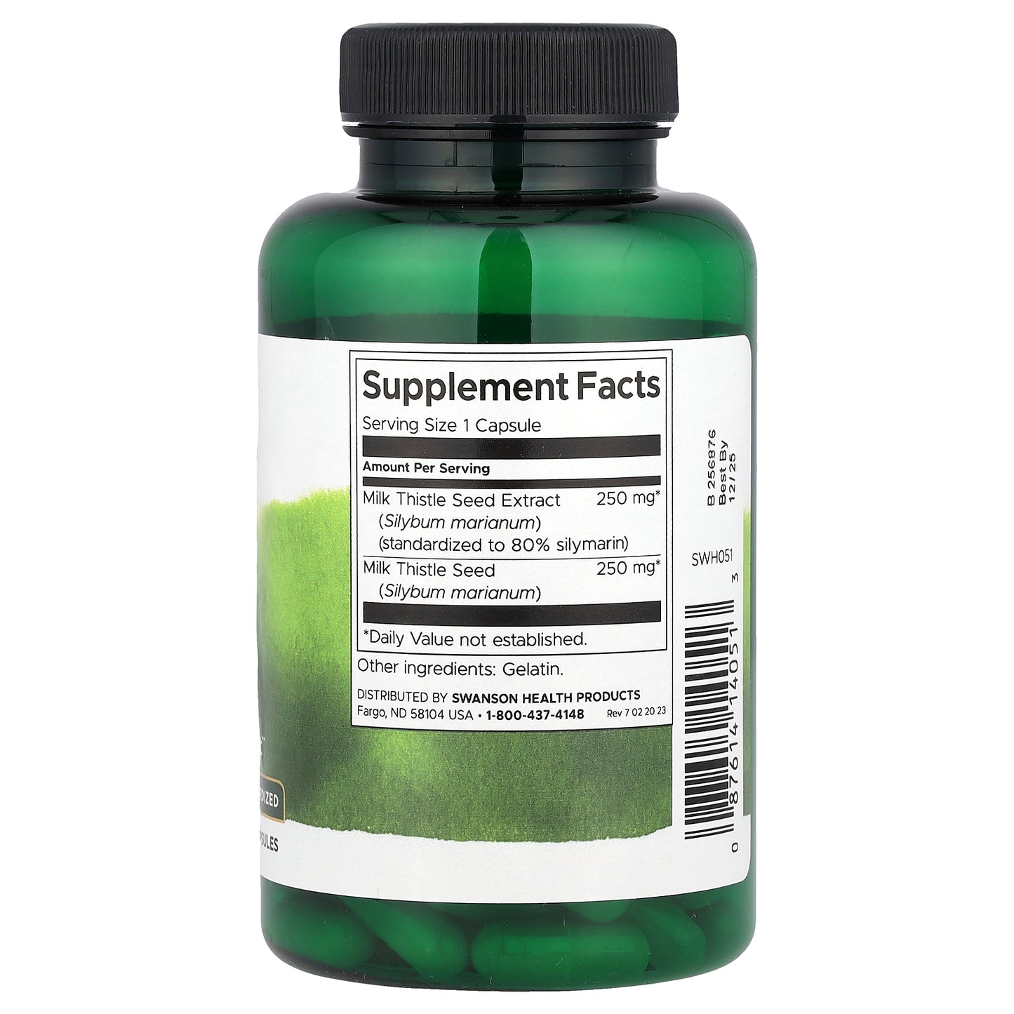 Swanson, Milk Thistle, 120 Capsules