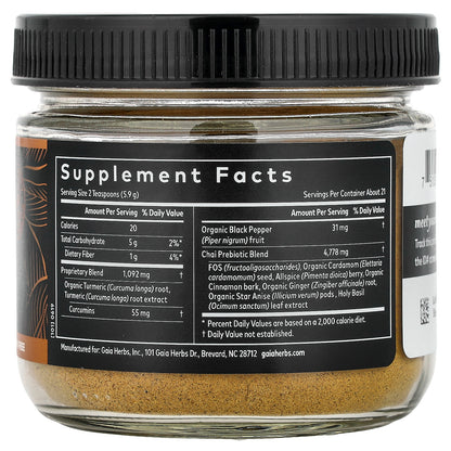 Gaia Herbs, Turmeric Boost®, Restore, 4.3 oz (123 g)