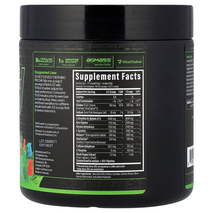 TC Nutrition, Batch 27, Fully Dosed Pre Workout, Sour Gummy Bears, 13.4 oz (380 g)