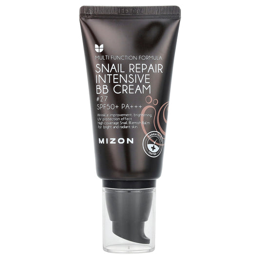 Mizon, Snail Repair Intensive BB Cream, SPF 50+ PA+++, #27, 1.76 oz (50 g)