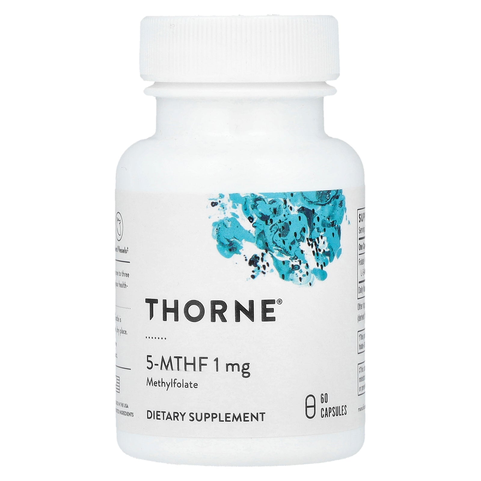 Thorne, 5-MTHF, 1 mg, 60 Capsules